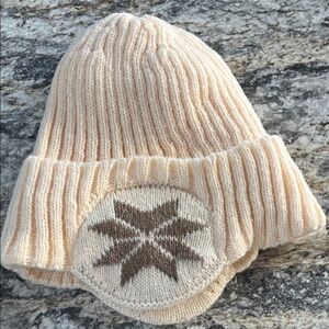 Beanie for adults. Built in ear covers. Brand New!